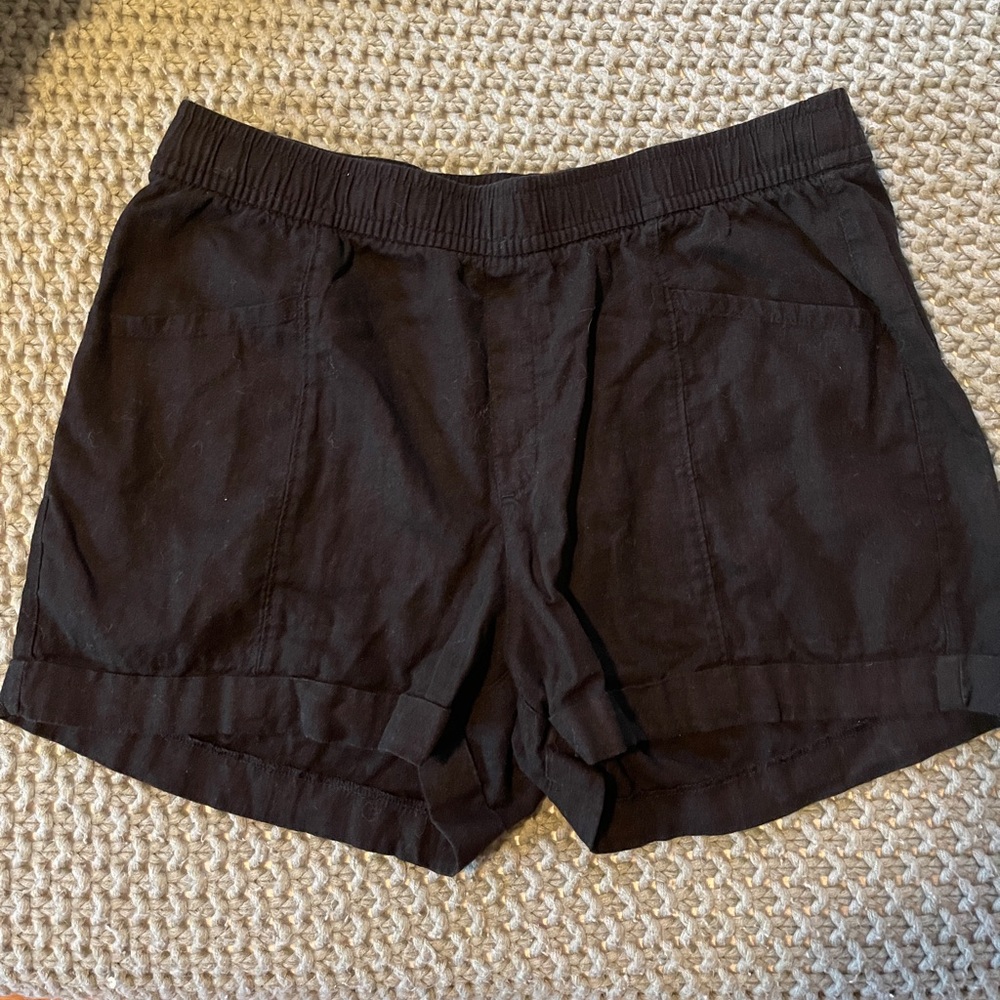 3 pack old navy linen shorts
